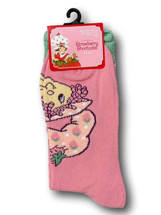 Strawberry Shortcake Other - 3/$20 Strawberry Shortcake & Ladybugs Funny Novelty Crew Socks - NWT